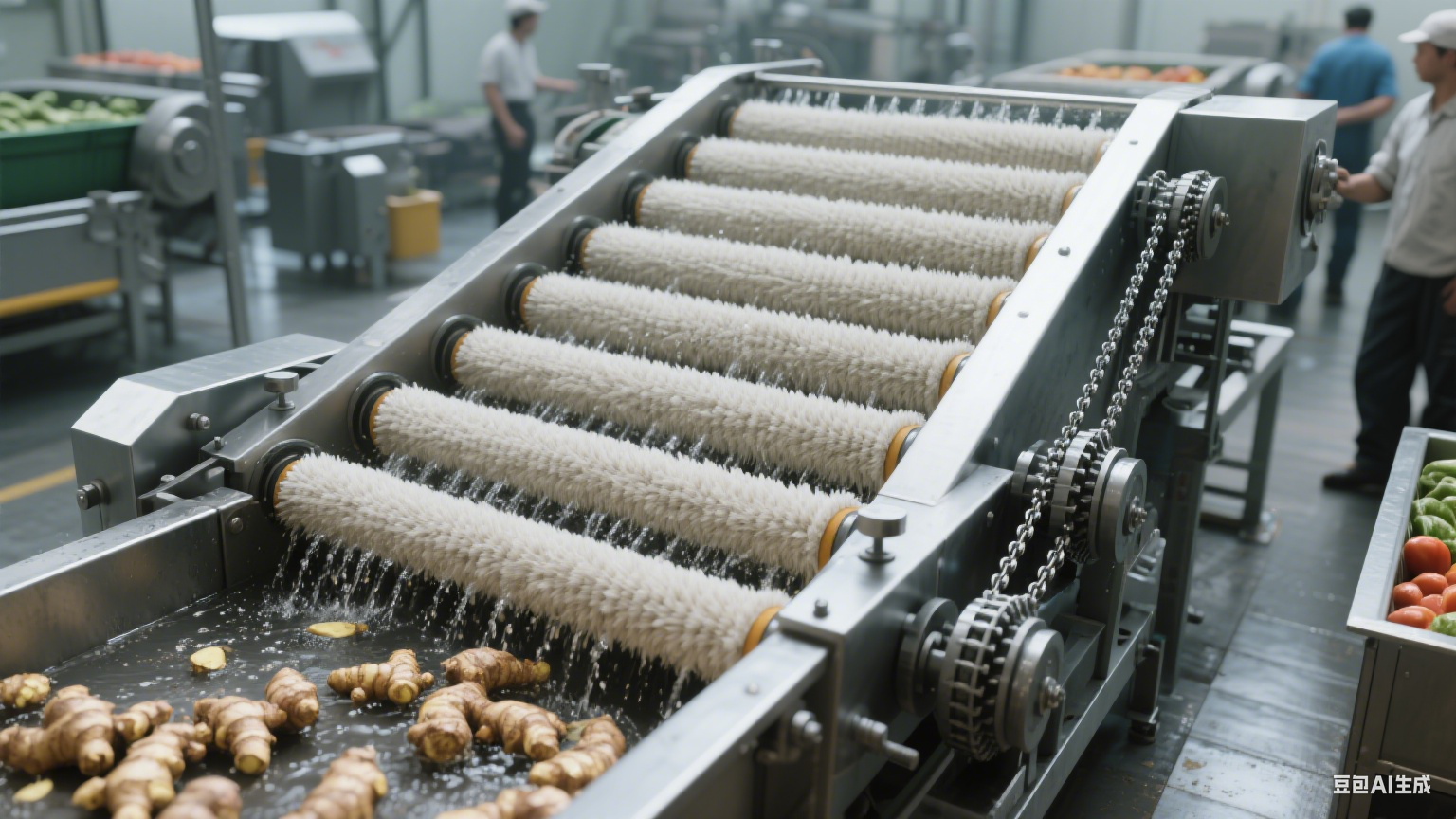 毛辊清洗机中的七辊、八辊、九辊：揭秘清洗设备的核心构造​(4)