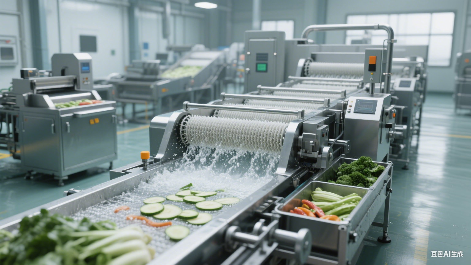 在果蔬加工、农产品预处理、食品生产等领域(4)