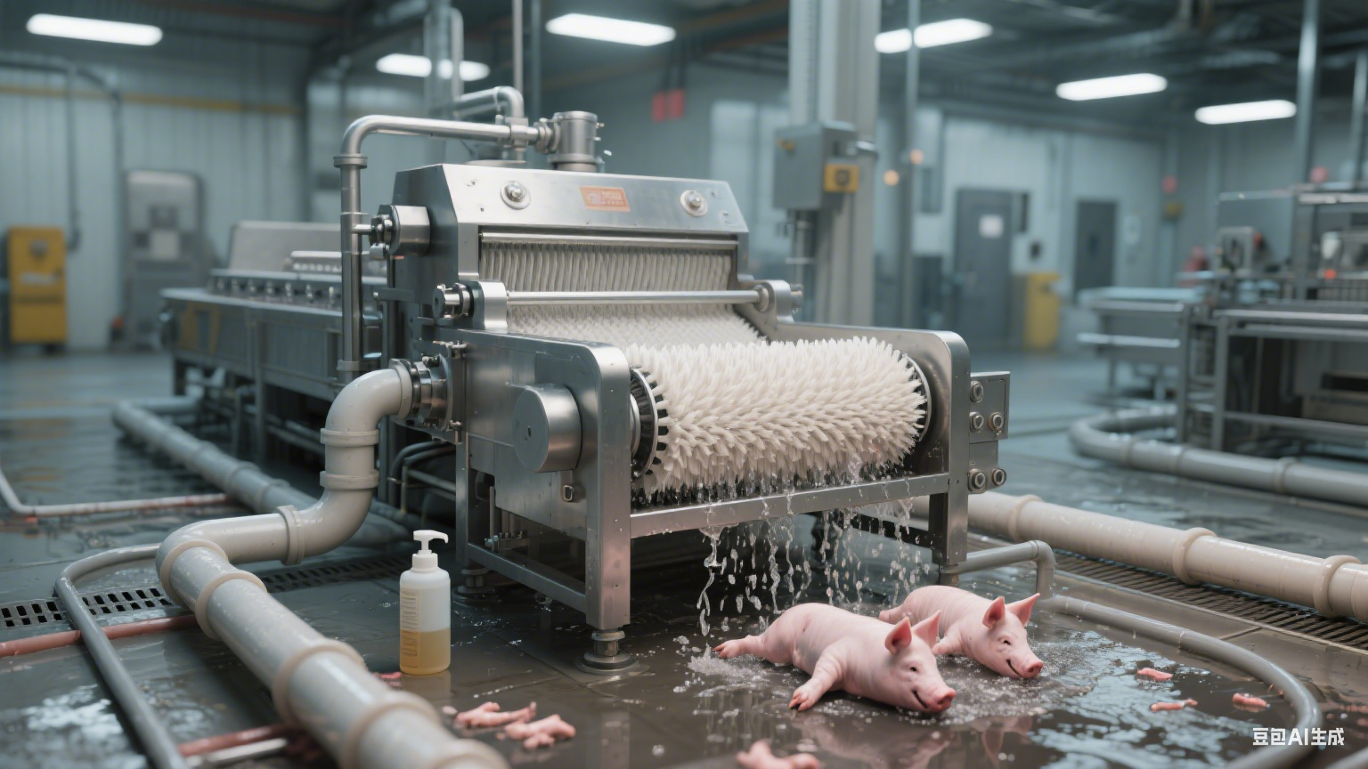 毛辊清洗机的好处，毛辊清洗机凭借 “旋转毛辊摩擦 + 高压喷淋” 的协同设计，能针对性解决这些痛点，在清洁效果、效率、物料保护、成本控制等方面具备多方面突出好处(4)