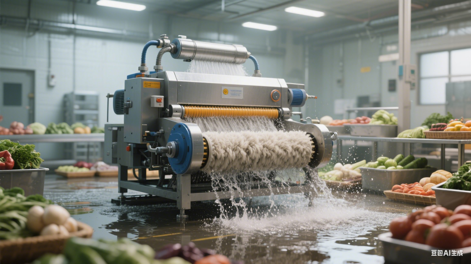 毛辊清洗机的作用,毛辊清洗机作为核心清洁设备,凭借 “旋转毛辊摩擦 + 高压喷淋” 的协同设计,不仅能解决传统清洁方式的痛点,更在生产流程中承担着清洁、护料、提效、降本等多重功能(1) 毛辊清洗机的作用,毛辊清洗机作为核心清洁设备,凭借 “旋转毛辊摩擦 + 高压喷淋” 的协同设计,不仅能解决传统清洁方式的痛点,更在生产流程中承担着清洁、护料、提效、降本等多重功能(1)