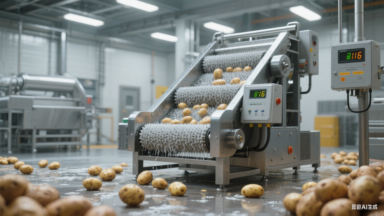 毛辊清洗机总能凭实力 “圈粉”(4)