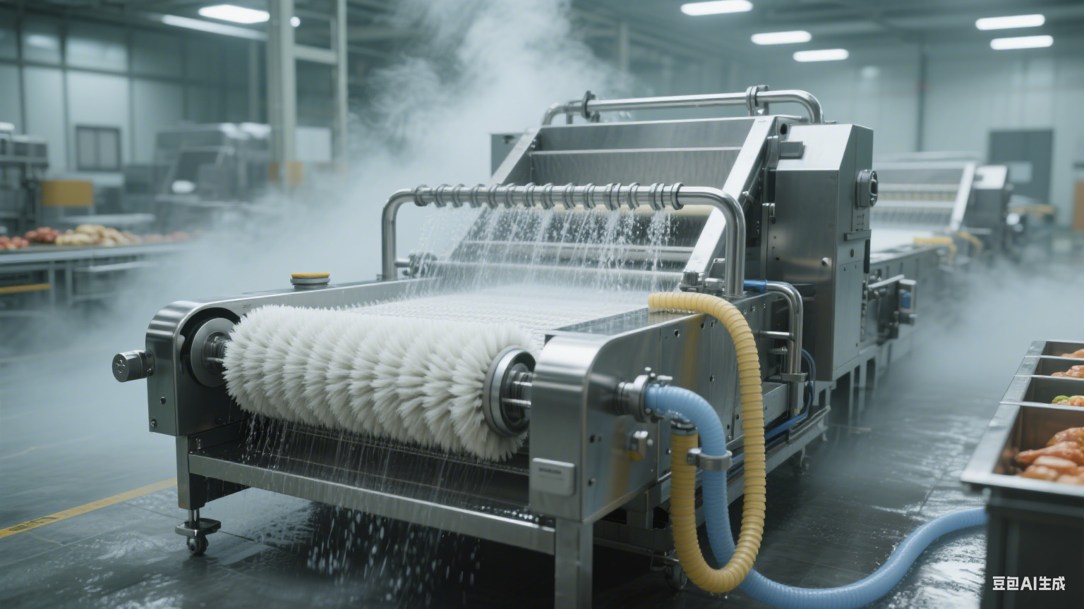 毛辊清洗机在苹果加工的核心作用(4)