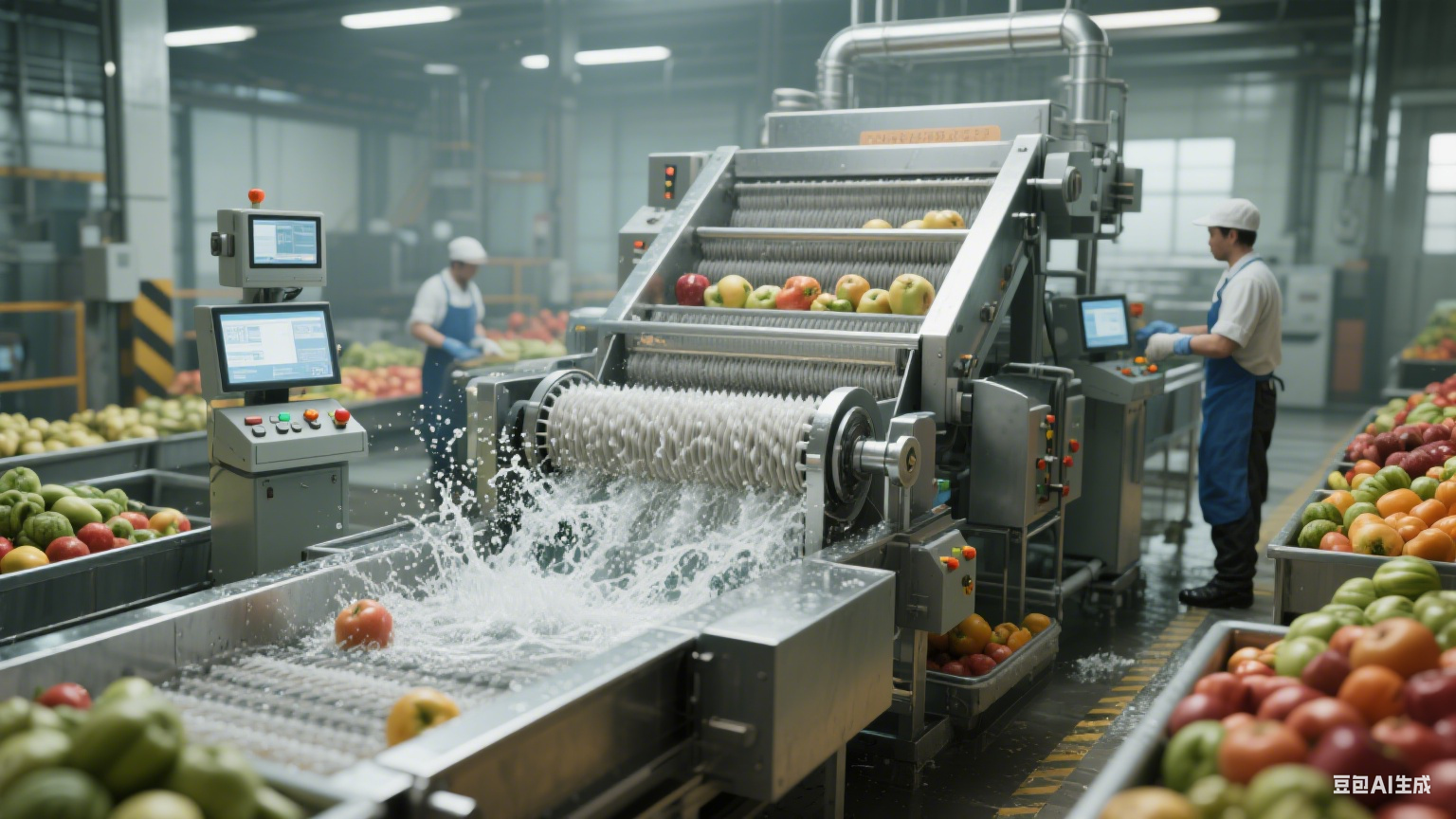 毛辊清洗机实力圈粉:刷净果蔬污渍,加工效率翻几番(3) 毛辊清洗机实力圈粉:刷净果蔬污渍,加工效率翻几番(3)