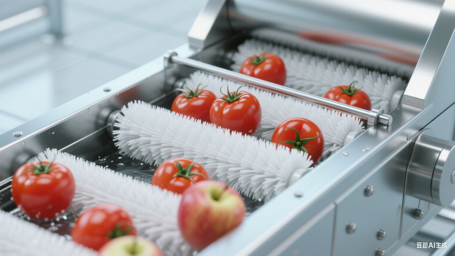 毛辊清洗机：食品加工厂有效清洁的得力助手(2)