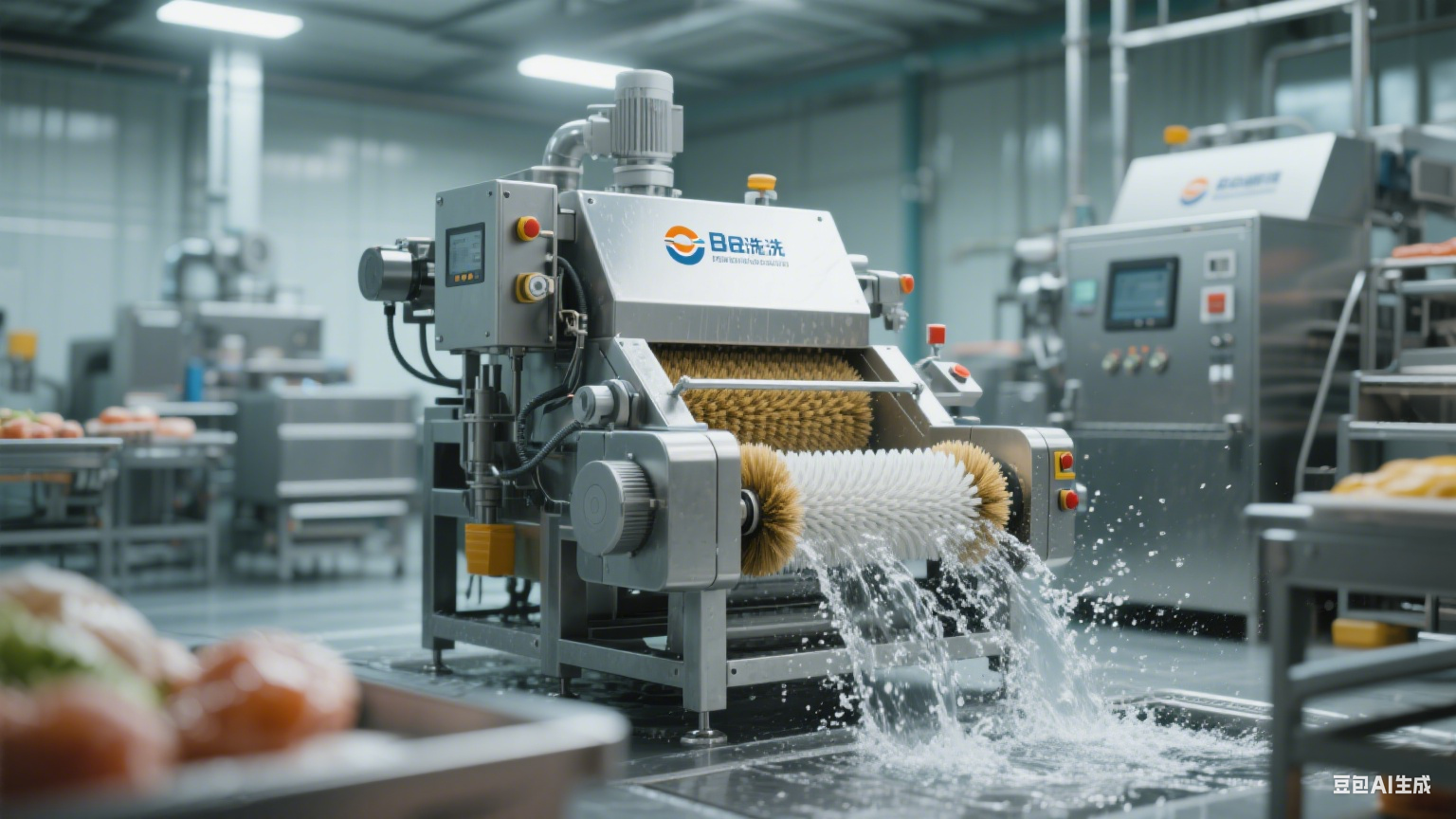 毛辊清洗机：食品加工厂有效清洁的得力助手(5)