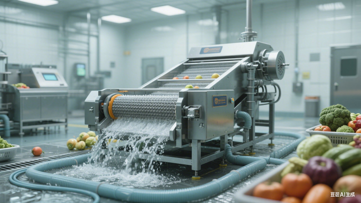 果蔬毛辊清洗机:护形与洁净的双重保障(1) 果蔬毛辊清洗机:护形与洁净的双重保障(1)