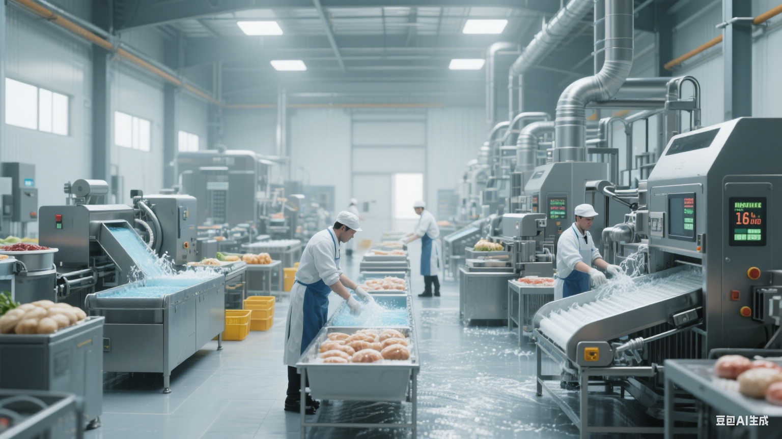 毛辊清洗机：解决批量清洗难题，助力食品厂扩产能(3)