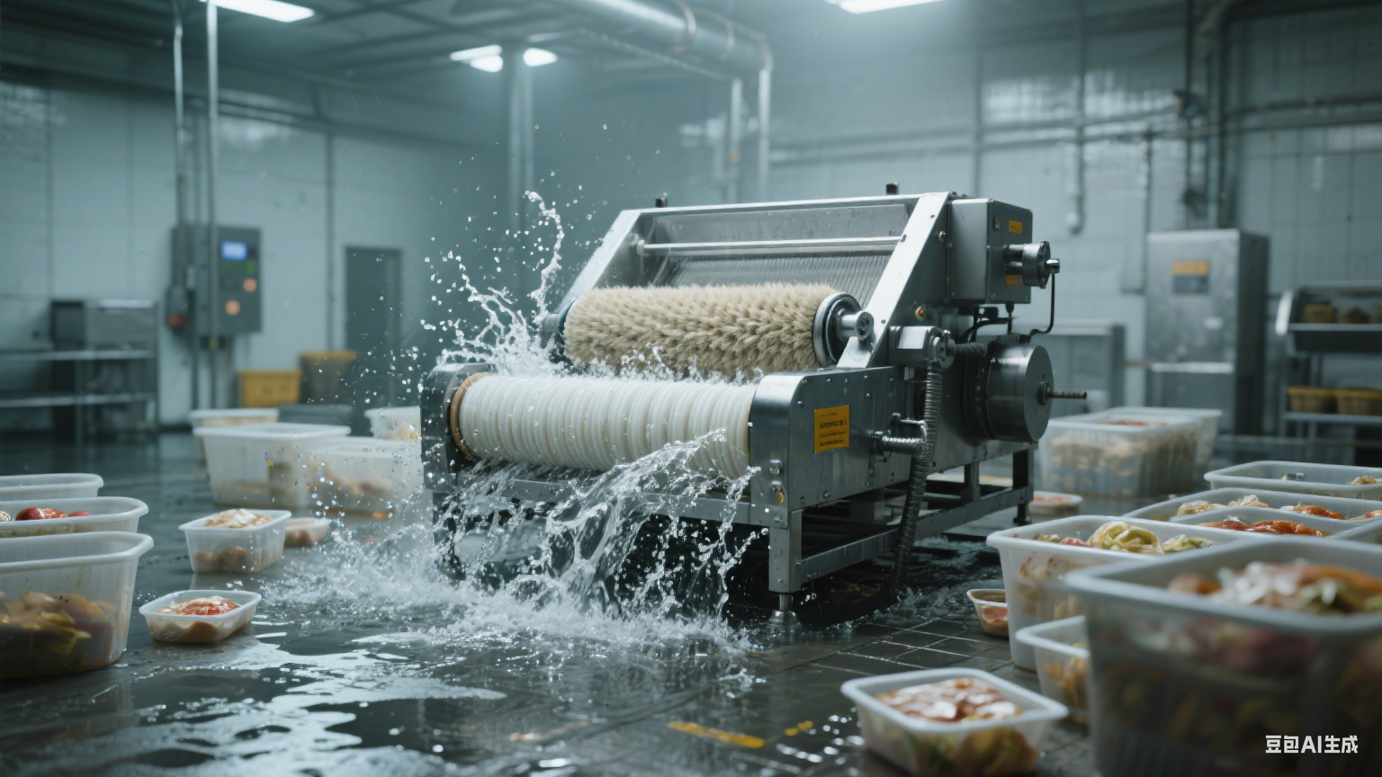 不用再担心残留！毛辊清洗机深度去污更放心(1)