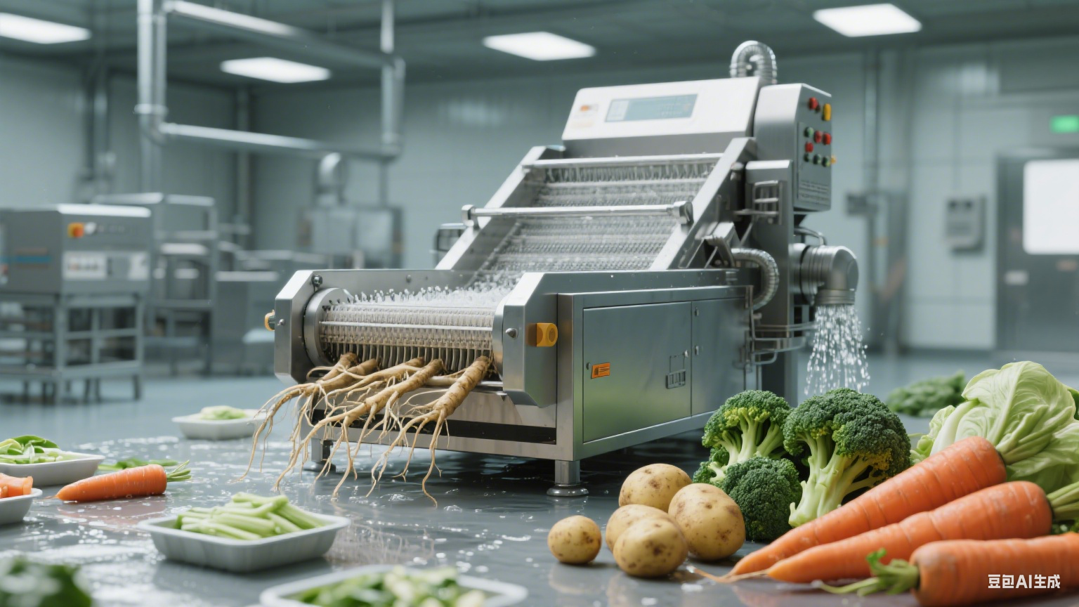 不用再担心残留！毛辊清洗机深度去污更放心(2)