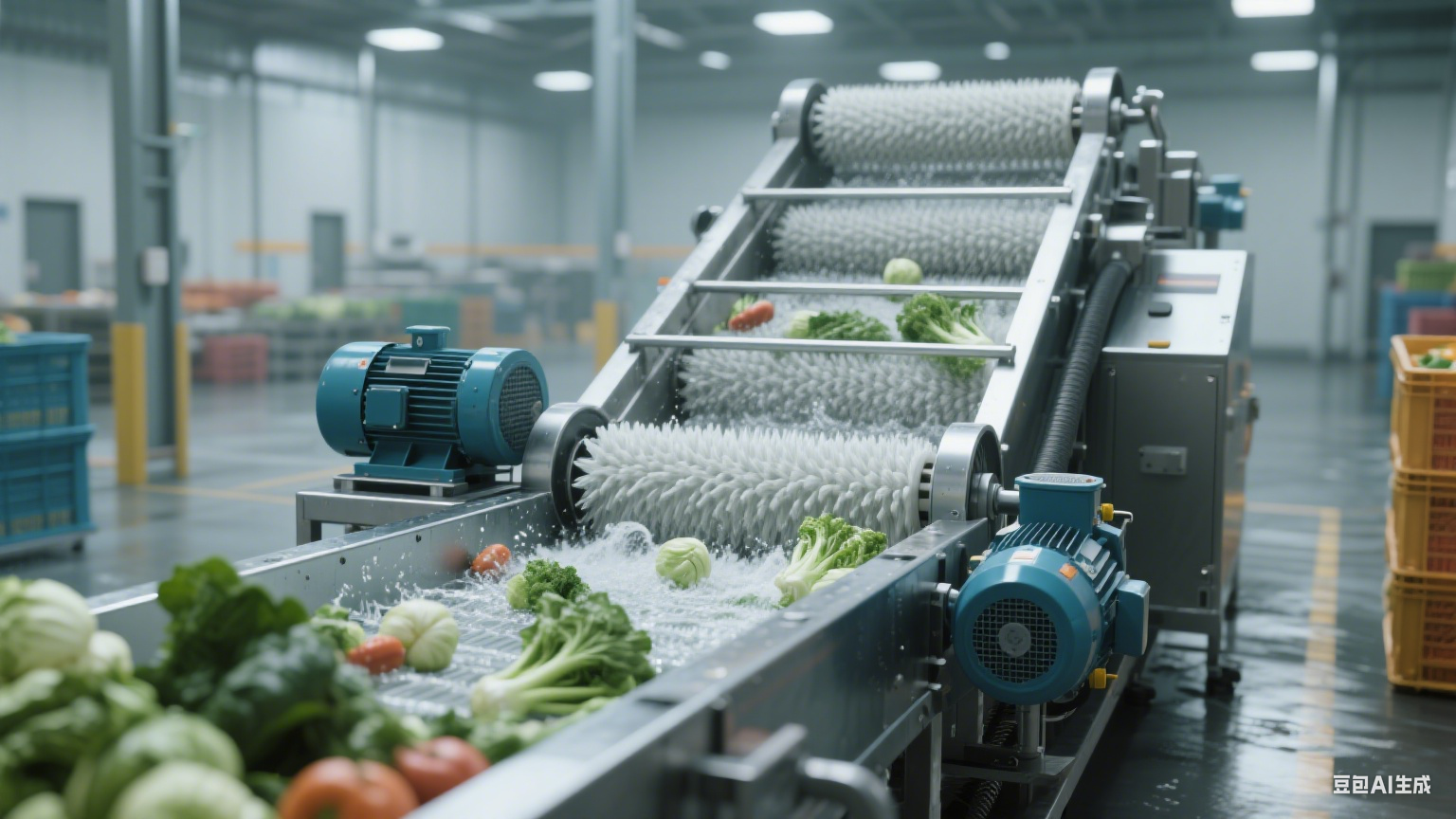 不用再担心残留！毛辊清洗机深度去污更放心(3)