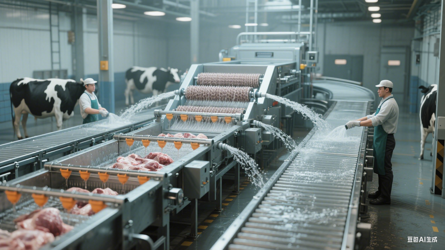 猪牛羊头蹄毛辊自动清洗设备价格揭秘：不同需求怎么选不花冤枉钱(2)