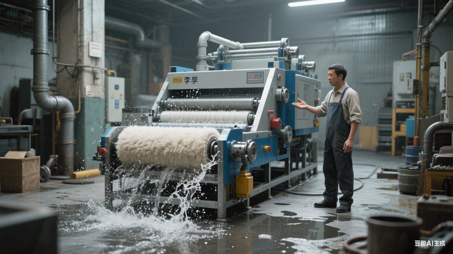 芋头葛根去皮机毛辊清洗机：皮能去干净吗？用水多不多？(3)