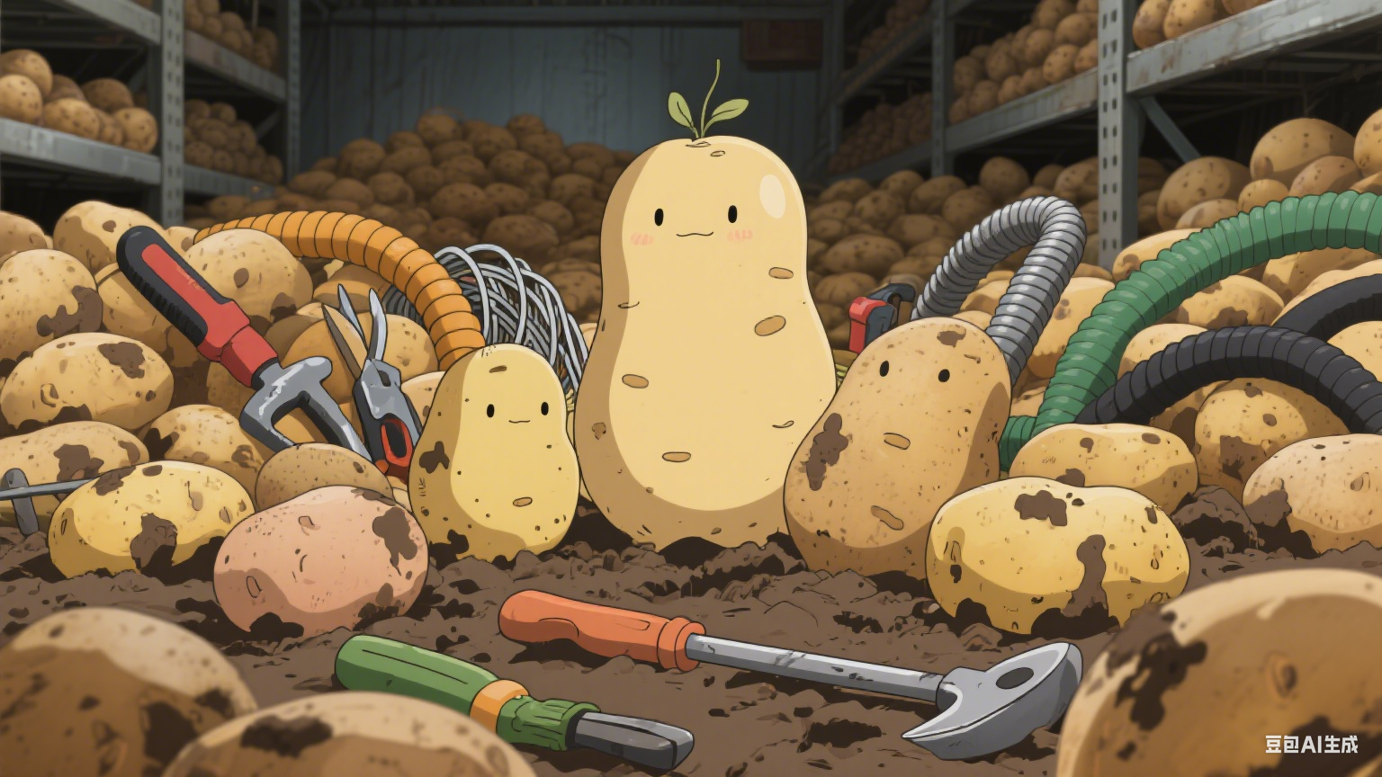 土豆去泥去皮机毛辊有啥类型？刘师傅的 “选辊笔记”(4)