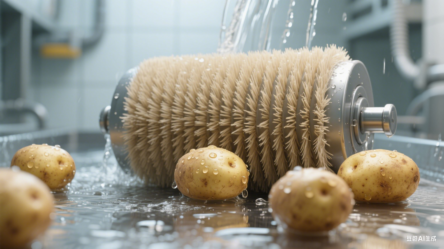 土豆去泥去皮机毛辊有啥类型？刘师傅的 “选辊笔记”(5)