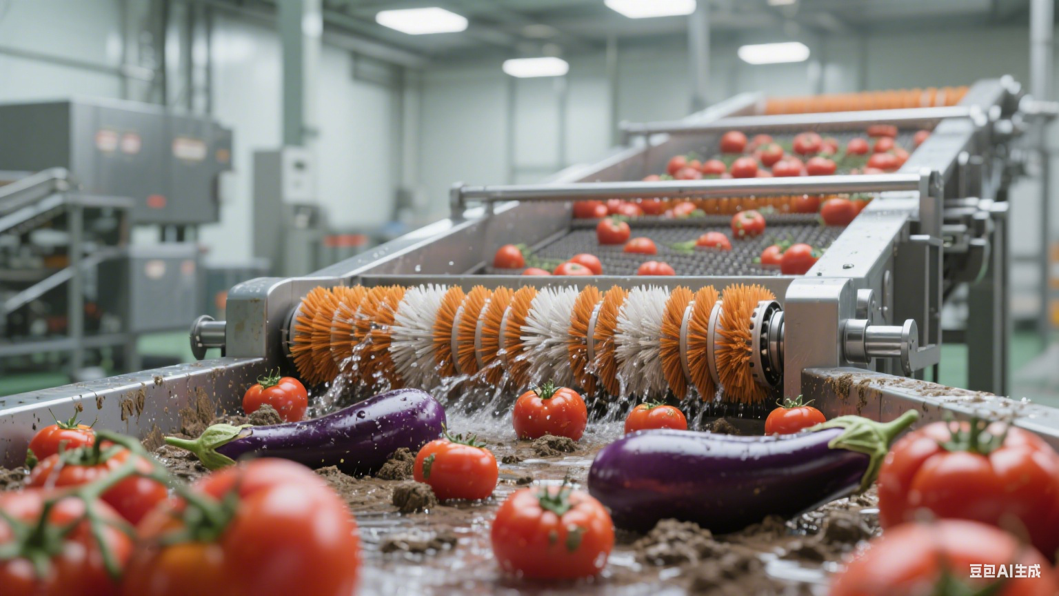 毛辊清洗机的处理程度有多高？不同食材清洗效果看这里(3)