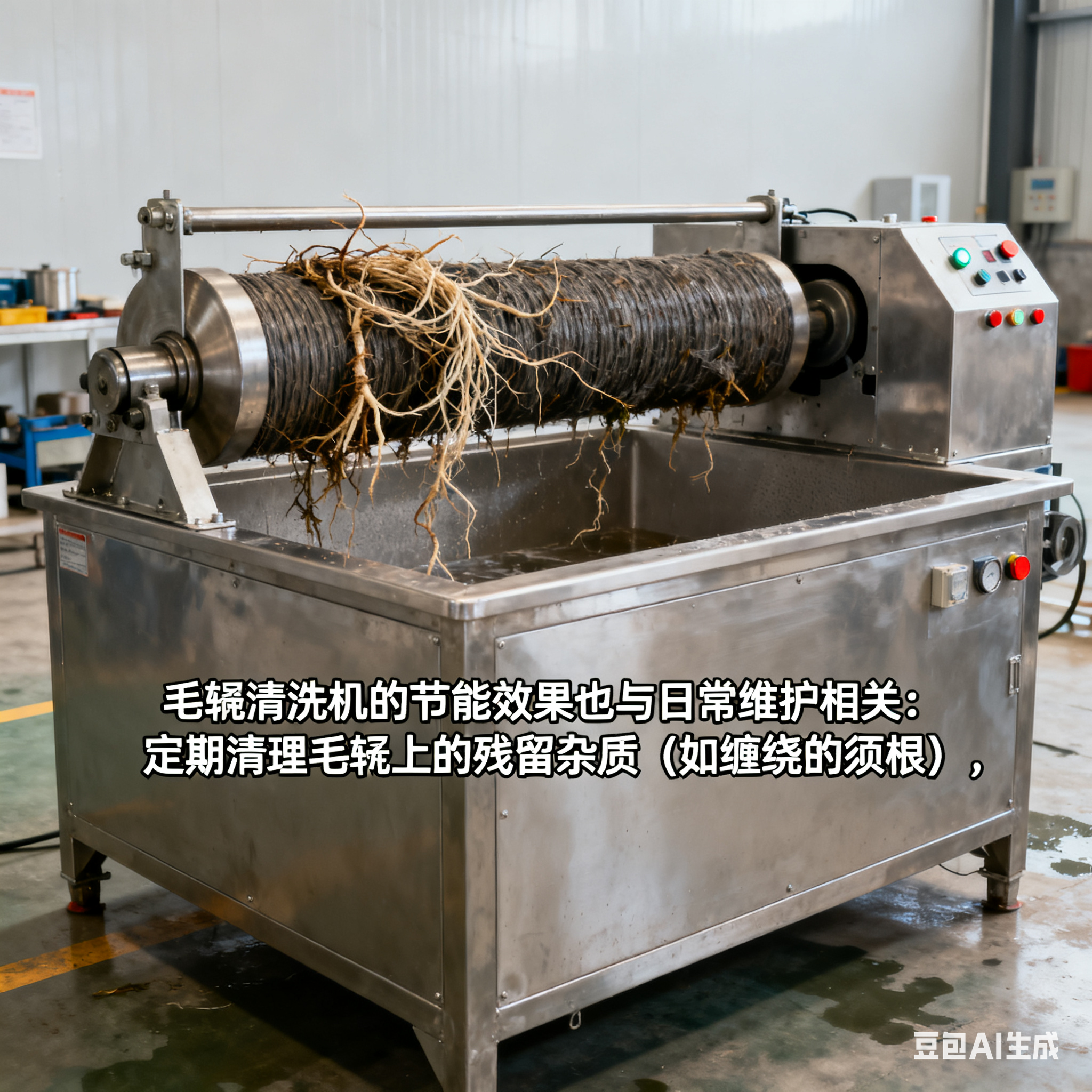 绿净蔬心・能省有方 —— 胡萝卜毛辊清洗机的节能特性与场景价值(5)