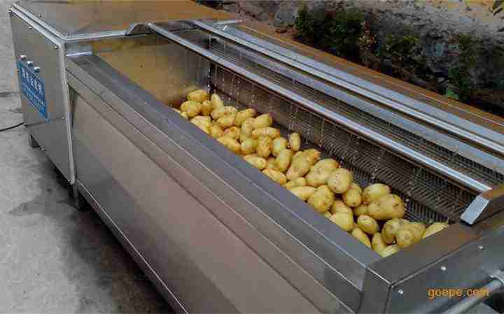 多品类食材加工，专用毛棍清洗去皮设备(6)